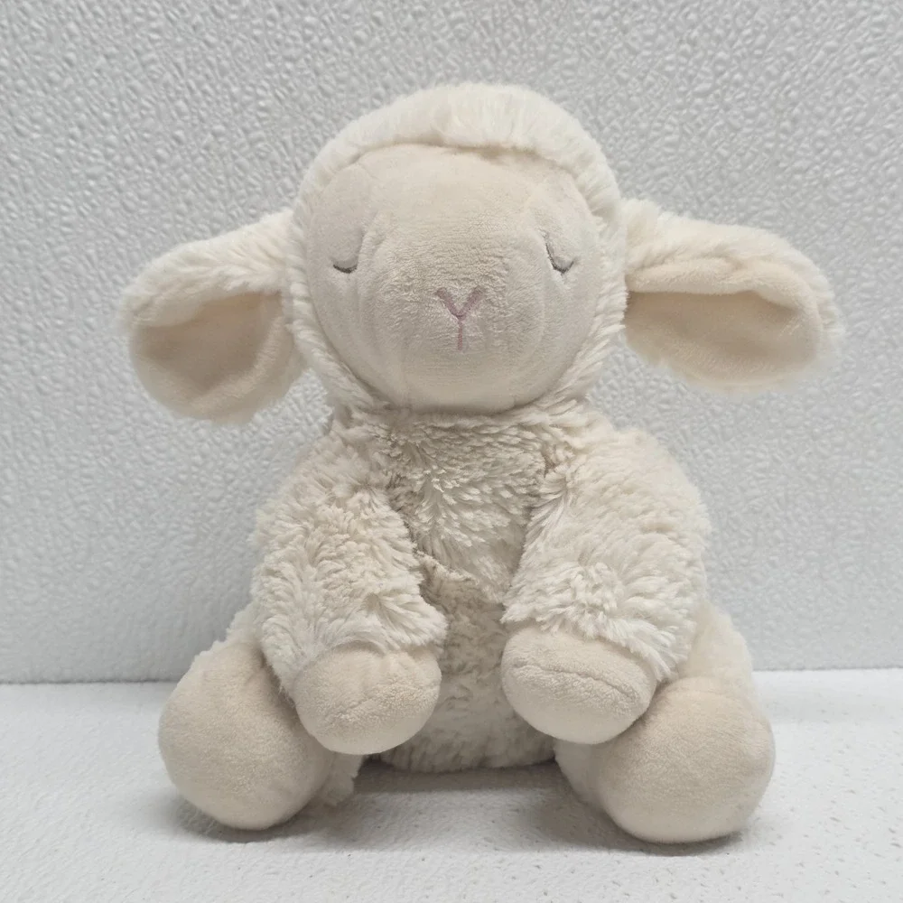 North American Bear Co. 2015 Woodland Friends Sleepy White Lamb Sheep Plush